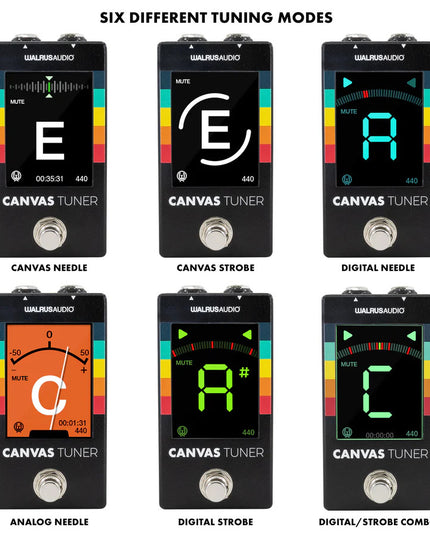 Walrus Audio Canvas Guitar & Bass Tuner Pedal