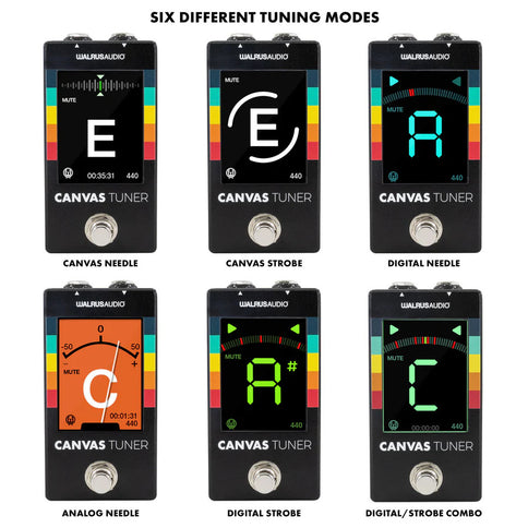 Walrus Audio Canvas Guitar & Bass Tuner Pedal