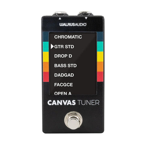 Walrus Audio Canvas Guitar & Bass Tuner Pedal