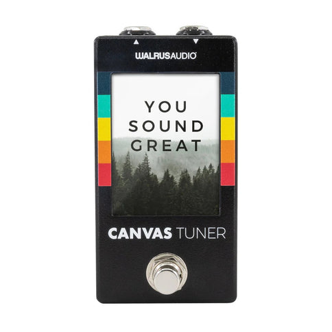 Walrus Audio Canvas Guitar & Bass Tuner Pedal