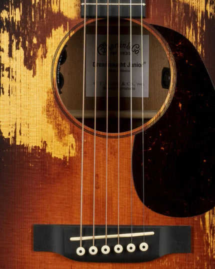 Martin D Jr E StreetLegend Burst, Junior Series, D Junior 14 Fret, Acoustic Electric