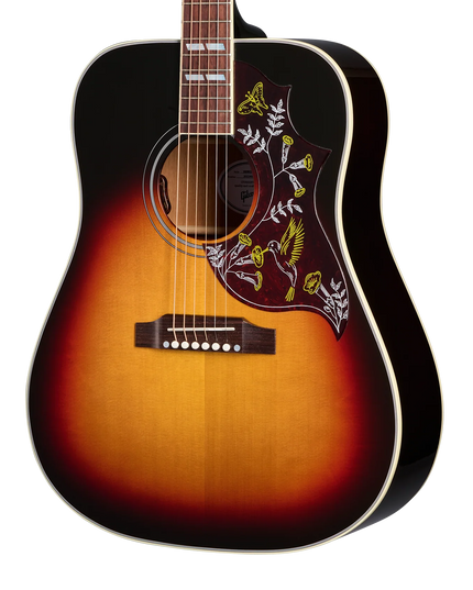 Gibson SSHMLSTBPSL1270 Hummingbird Maple Long Scale Tri-burst Gloss, Nickel Hardware, L.R. Baggs VTC