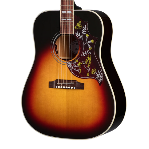 Gibson SSHMLSTBPSL1270 Hummingbird Maple Long Scale Tri-burst Gloss, Nickel Hardware, L.R. Baggs VTC