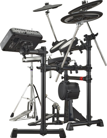 Yamaha DTX6K3-X  Electronic Drum Set, 2 boxes,  with DTX-PRO Module and RS6 Rack, Pad Set with XP80, XP70 (x3), KP90 Kick Tower Pad, HS650A, RHH135, PCY135 (x3)