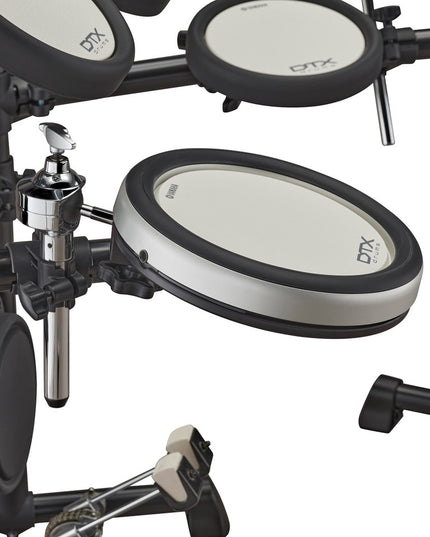 Yamaha DTX6K3-X  Electronic Drum Set, 2 boxes,  with DTX-PRO Module and RS6 Rack, Pad Set with XP80, XP70 (x3), KP90 Kick Tower Pad, HS650A, RHH135, PCY135 (x3)