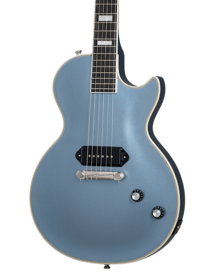 Epiphone Jared James Nichols "Blues Power" Les Paul Custom Electric Guitar Aged Pelham Blue