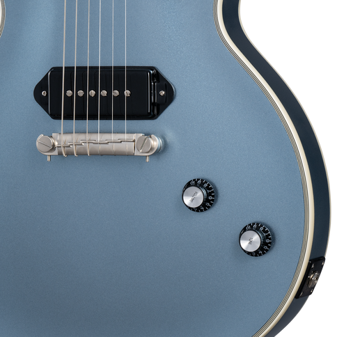 Epiphone Jared James Nichols "Blues Power" Les Paul Custom Electric Guitar Aged Pelham Blue