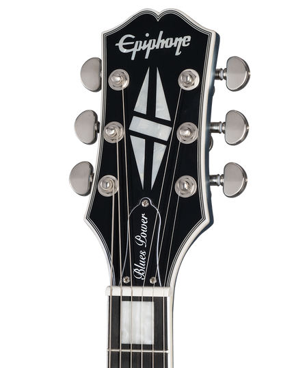 Epiphone Jared James Nichols "Blues Power" Les Paul Custom Electric Guitar Aged Pelham Blue
