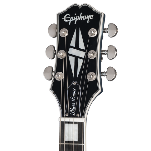 Epiphone Jared James Nichols "Blues Power" Les Paul Custom Electric Guitar Aged Pelham Blue