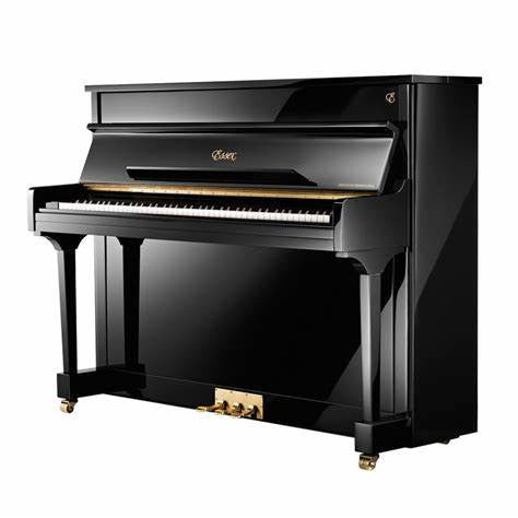 Essex EUP-111E 44" Studio Upright Ebony Polish