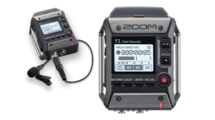 Zoom F1LP Field Recorder/Lavalier Mic