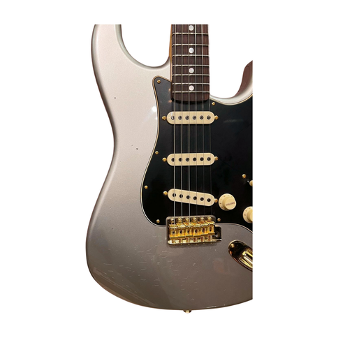 Fender Limited Edition 1965 Dual-Mag Stratocaster Journeyman Relic - Aged Inca Silver