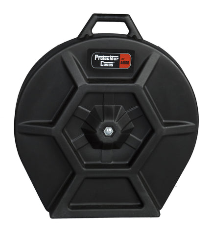 Gator GP-PE302 Cymbal Case; Elite Air Series Molded PE; w/ Handle & Wheels