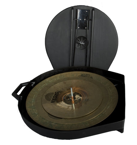 Gator GP-PE302 Cymbal Case; Elite Air Series Molded PE; w/ Handle & Wheels