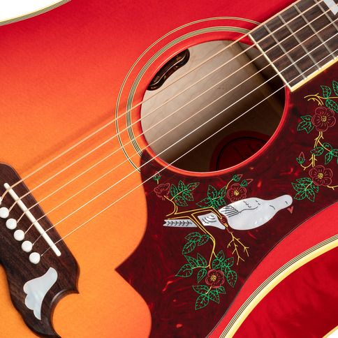 Gibson Dove Original Acoustic-Electric Guitar Vintage Cherry Sunburst