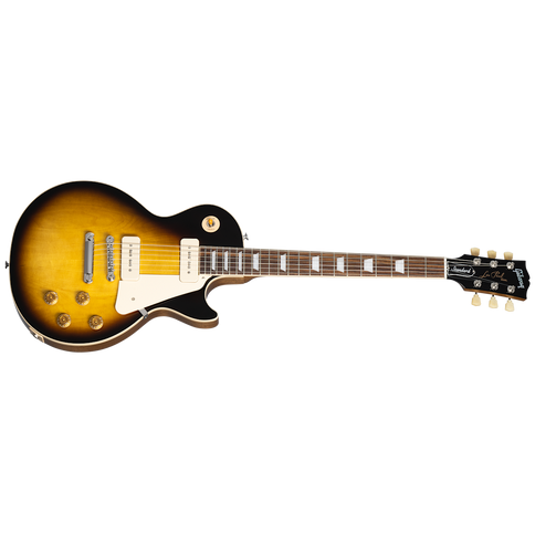 Gibson Les Paul Standard 50s P-90 Plain Top Electric Guitar Tobacco Burst