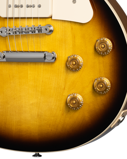 Gibson Les Paul Standard 50s P-90 Plain Top Electric Guitar Tobacco Burst