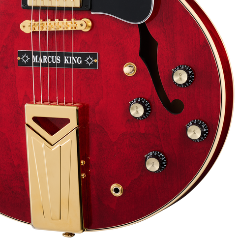 Gibson Marcus King ES-345 Sixties Cherry Semi-Hollowbody Electric Guitar