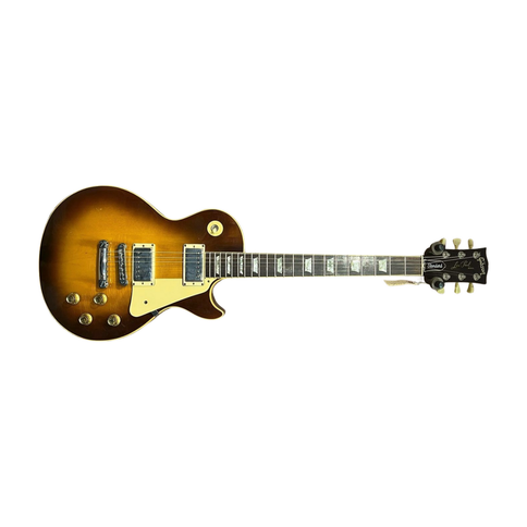 Gibson Les Paul Deluxe Electric Guitar Sunburst 1976