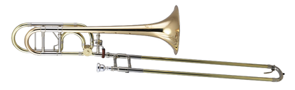 Greenhoe GB41G GB4-1G Tenor Trombone Gold Brass Bell w/Lightweight Handslide