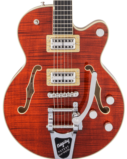 Gretsch G6659TFM Players Edition Broadkaster Jr. Center Block Bigsby Bourban Stain