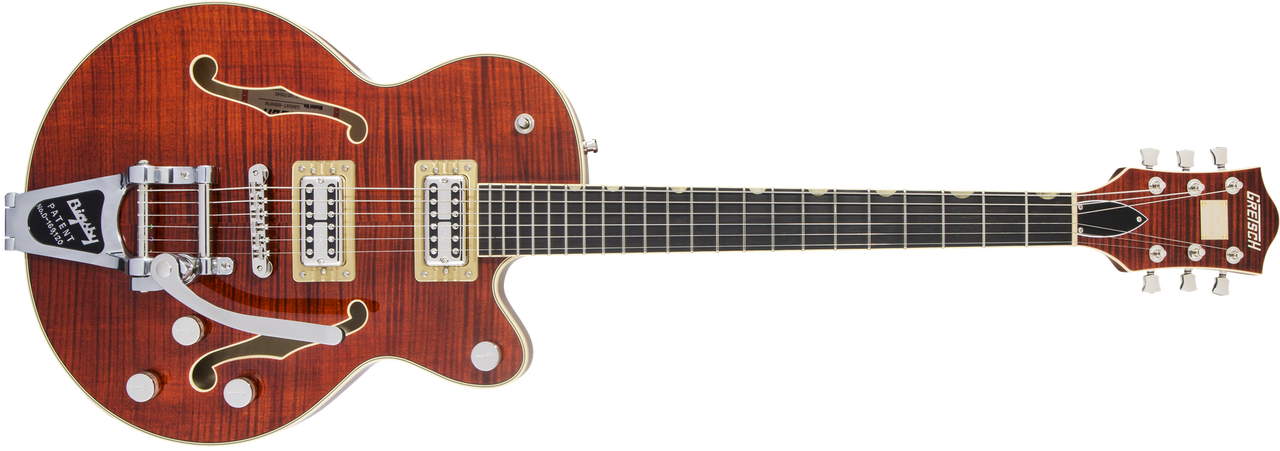 Gretsch G6659TFM Players Edition Broadkaster Jr. Center Block Bigsby Bourban Stain