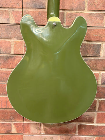 Eastman T64 TRUETONE VINTAGE OLIVE DRAB GREEN WITH BIGSBY