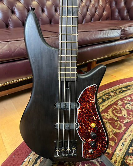 Felton Black King Electric Bass Guitar