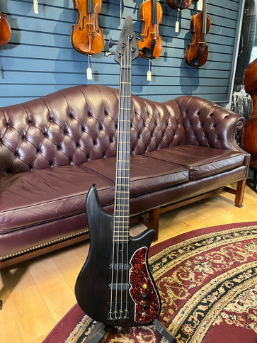 Felton Black King Electric Bass Guitar
