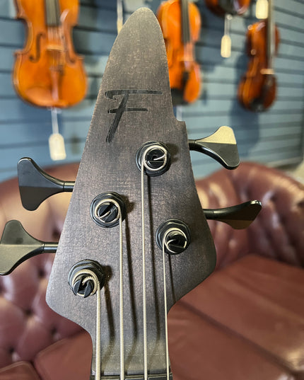 Felton Black King Electric Bass Guitar