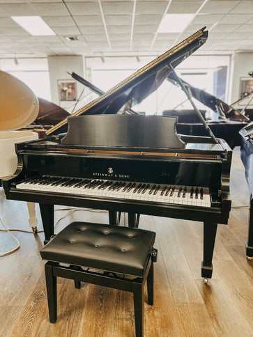 Pre-Owned Steinway Model S Baby Grand Piano | Ebony Satin