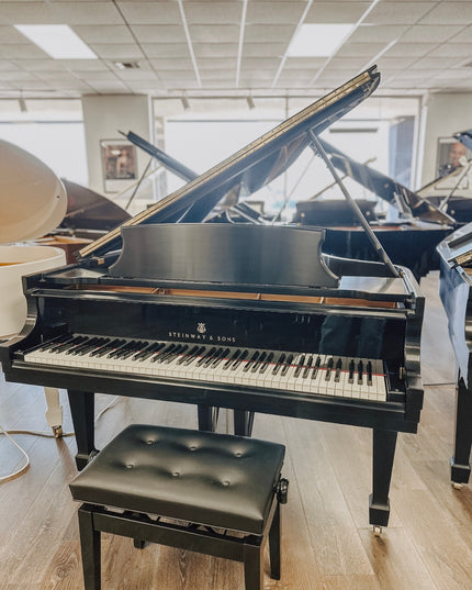 Pre-Owned Steinway Model S Baby Grand Piano | Ebony Satin