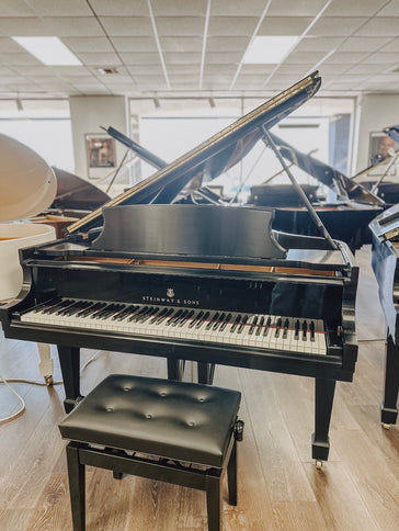 Pre-Owned Steinway Model S Baby Grand Piano | Ebony Satin