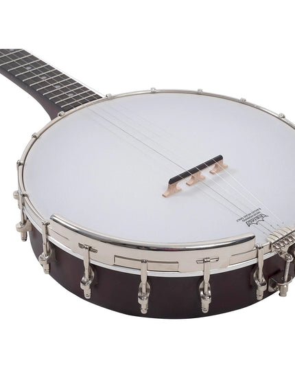 Recording King Dirty 30s Open Back Banjo Mahog