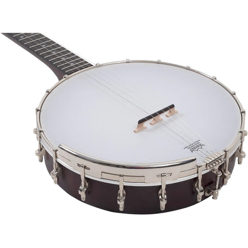 Recording King Dirty 30s Open Back Banjo Mahog