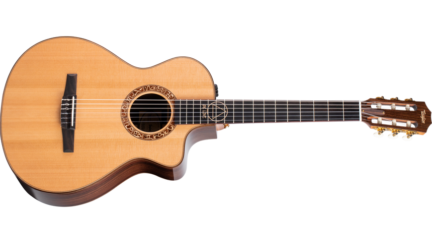 Taylor JMSM Jason Mraz Signature Nylon Grand Concert Acoustic-Electric Guitar