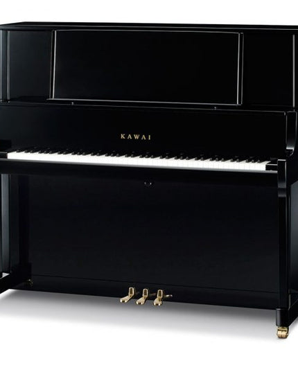 Kawai K800 Studio Upright Piano Ebony Polish