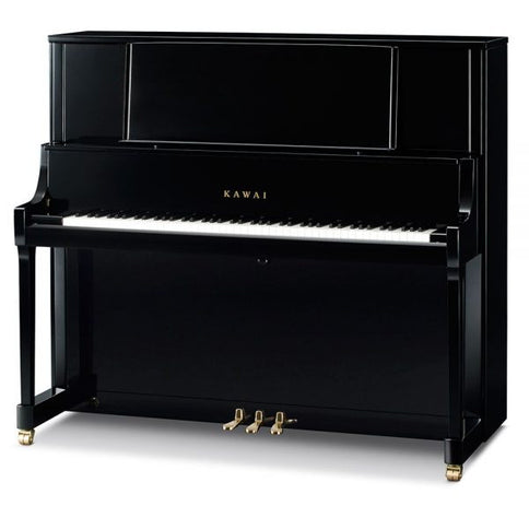 Kawai K800 Studio Upright Piano Ebony Polish