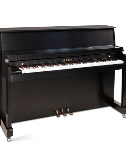 Kawai 506N Studio Upright Piano Ebony Satin