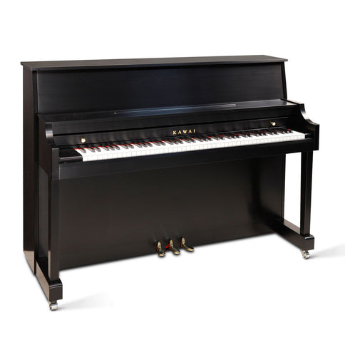 Kawai 506N Studio Upright Piano Ebony Satin