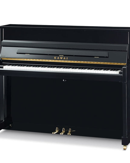 Kawai K-200 Studio Upright Piano Ebony Polish