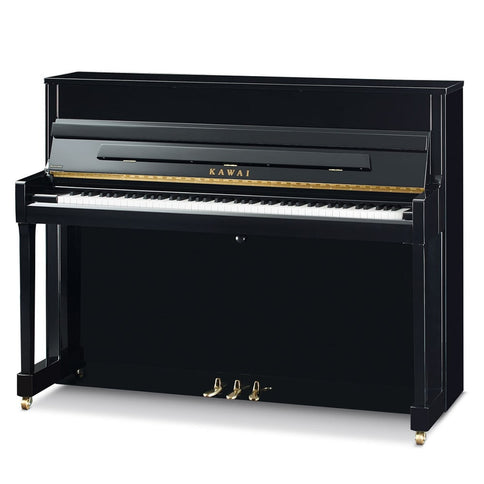 Kawai K-200 Studio Upright Piano Ebony Polish
