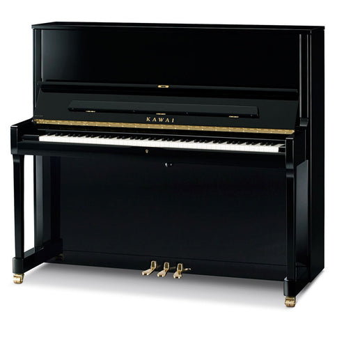 Kawai K-300 Professional Upright Piano Ebony Polish