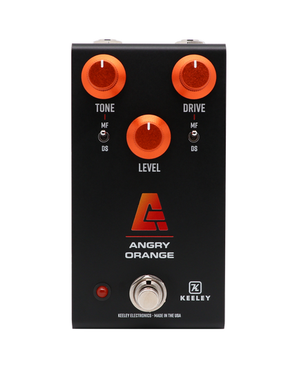 Keeley Angry Orange Distortion and Fuzz Pedal