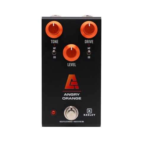 Keeley Angry Orange Distortion and Fuzz Pedal
