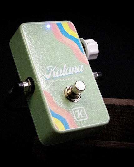 Keeley Katana Boost Pedal Edmond Music Custom Graphic