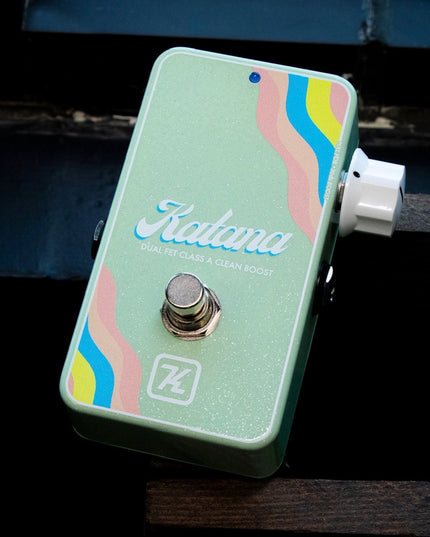Keeley Katana Boost Pedal Edmond Music Custom Graphic