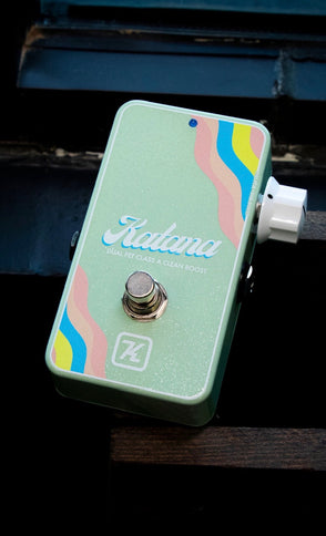 Keeley Katana Boost Pedal Edmond Music Custom Graphic