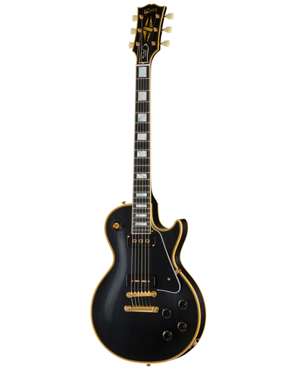 Gibson LPB54VOEBGH1 1954 Les Paul Custom Staple Pickup Reissue VOS, Ebony