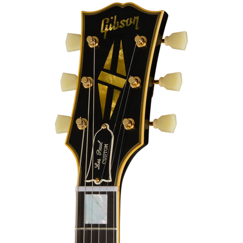 Gibson LPB54VOEBGH1 1954 Les Paul Custom Staple Pickup Reissue VOS, Ebony